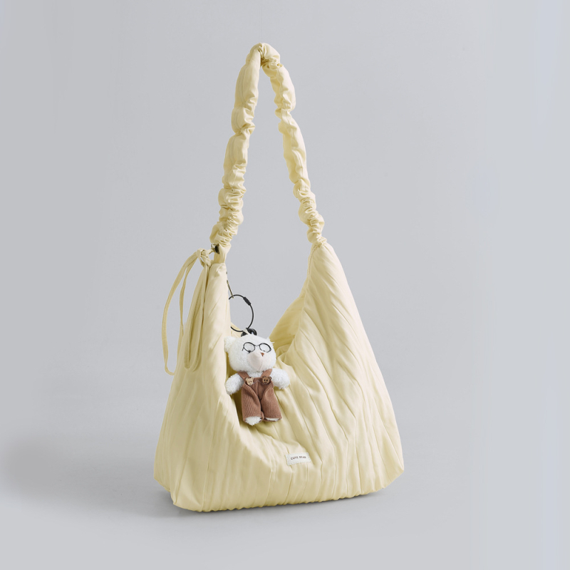 Torba od platna velikog kapaciteta za žene, casual torba preko ramena i crossbody, inspirirana oblakima, ultra lagana