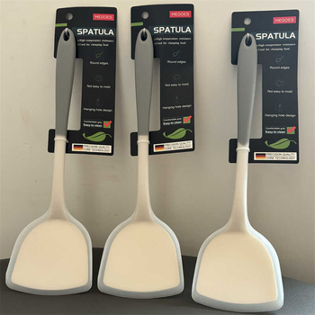 Set de spatule din silicon pentru gătit și lingură de supă, rezistente la temperaturi, ustensile de bucătărie de calitate alimentară