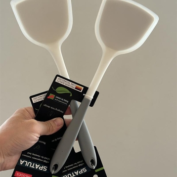 Set de spatule din silicon pentru gătit și lingură de supă, rezistente la temperaturi, ustensile de bucătărie de calitate alimentară