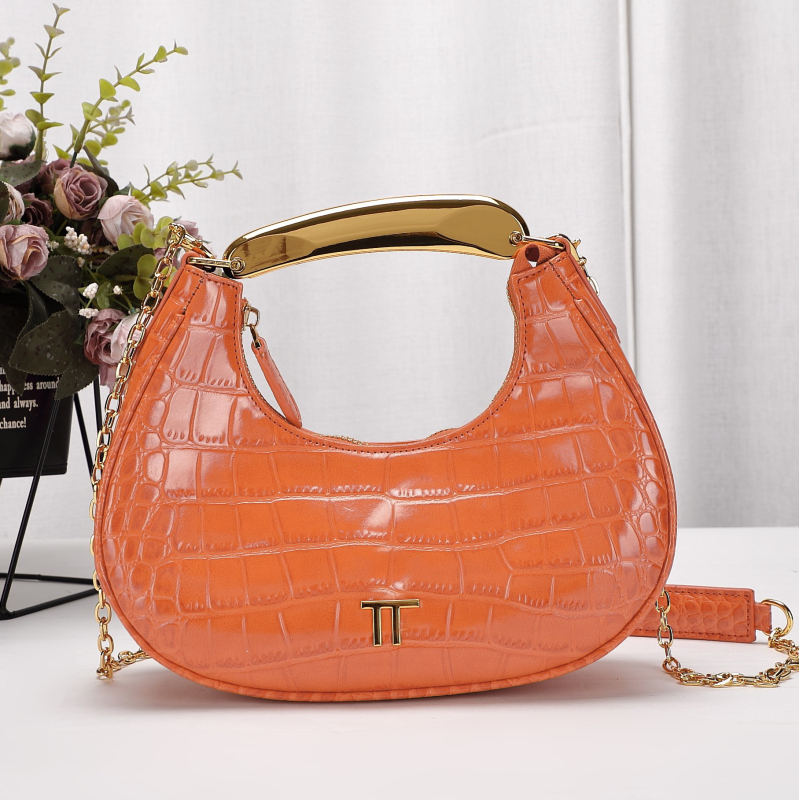 Ženska kožna crossbody torba s krokodilskim uzorkom, casual dnevna torba, srednje veličine, velik kapacitet, zatvarač