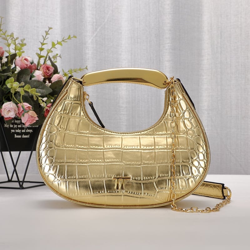 Ženska kožna crossbody torba s krokodilskim uzorkom, casual dnevna torba, srednje veličine, velik kapacitet, zatvarač