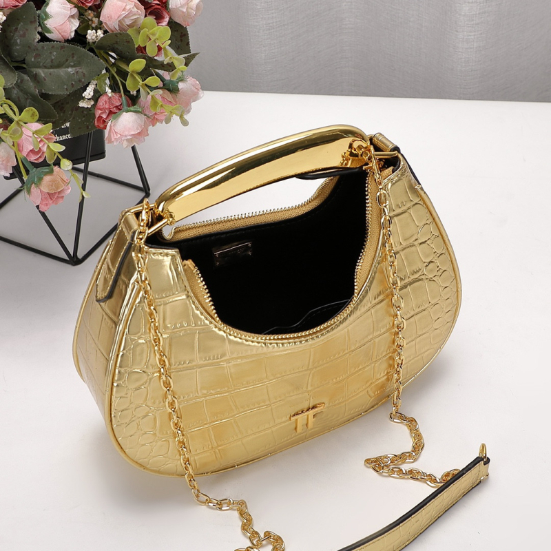 Ženska kožna crossbody torba s krokodilskim uzorkom, casual dnevna torba, srednje veličine, velik kapacitet, zatvarač