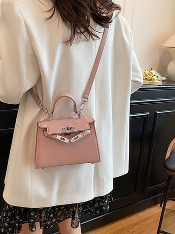 Ženska PU crossbody torba - mala kvadratna, elegantna za svakodnevno nošenje