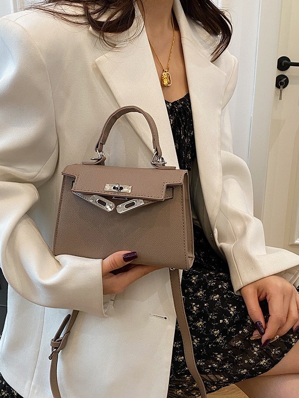 Ženska PU crossbody torba - mala kvadratna, elegantna za svakodnevno nošenje