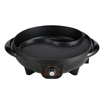 Oală electrică all-in-one cu hot pot și grătar – multifuncțional pentru Shabu-Shabu și grătar