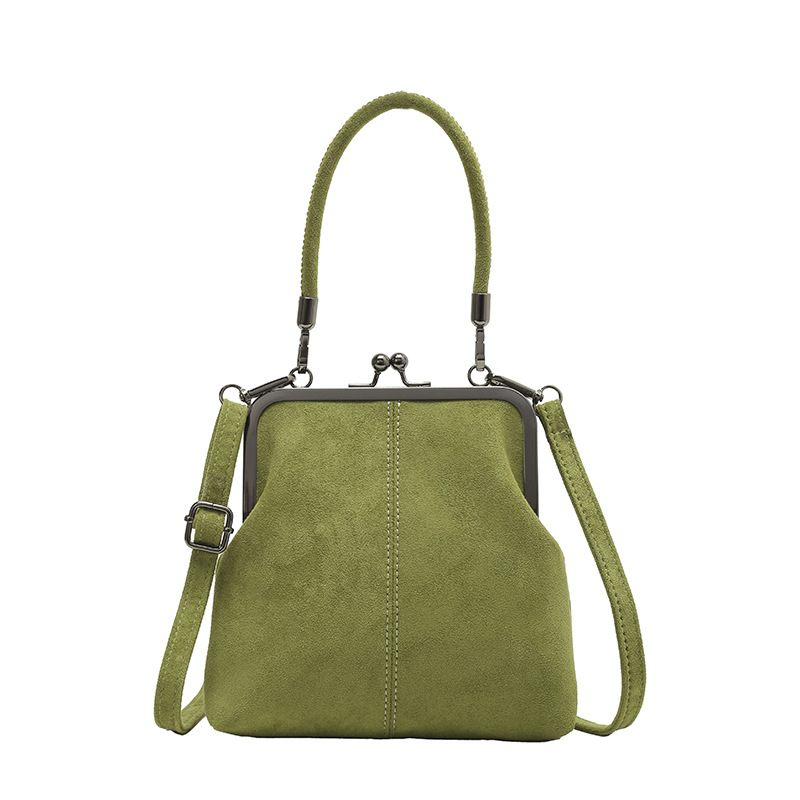 Ženska torbica u retro stilu, svestrana crossbody torba s jednom remenom, kolekcija jesen-zima 2025, dizajn blok boja, dojam vrhunskog kvaliteta