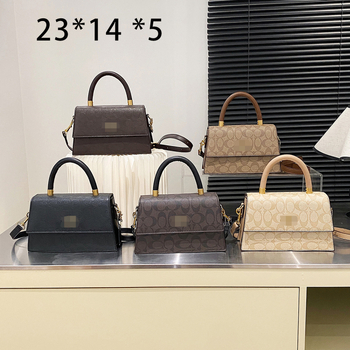 Ženska srednje veličine kvadratna crossbody torba, retro stil, s jednim remenom, pretinci za telefon i dokumente