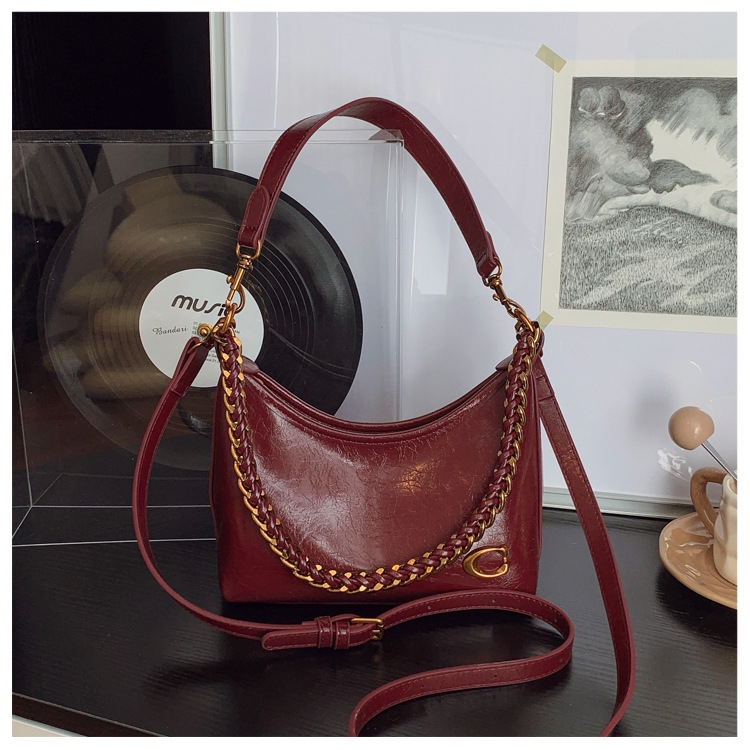 Ženska PU crossbody torba, casual stil, kvadratni oblik, jesen-zima 2025 kolekcija