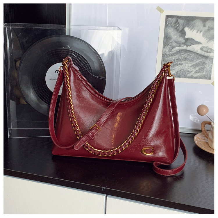 Ženska PU crossbody torba, casual stil, kvadratni oblik, jesen-zima 2025 kolekcija