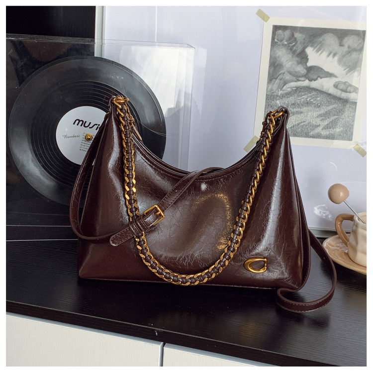 Ženska PU crossbody torba, casual stil, kvadratni oblik, jesen-zima 2025 kolekcija