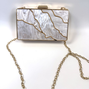 Akrilna kutija torba, novi stil ženske crossbody torbe, mala torbica, pastelne bombon boje za večernje prilike