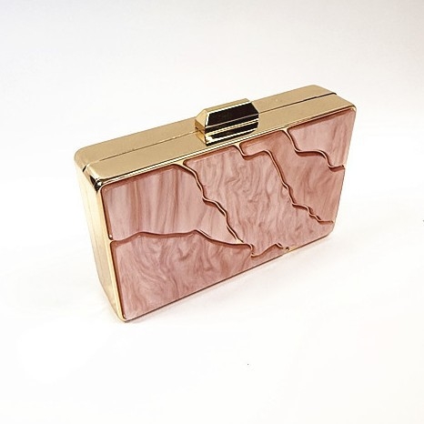 Akrilna kutija torba, novi stil ženske crossbody torbe, mala torbica, pastelne bombon boje za večernje prilike