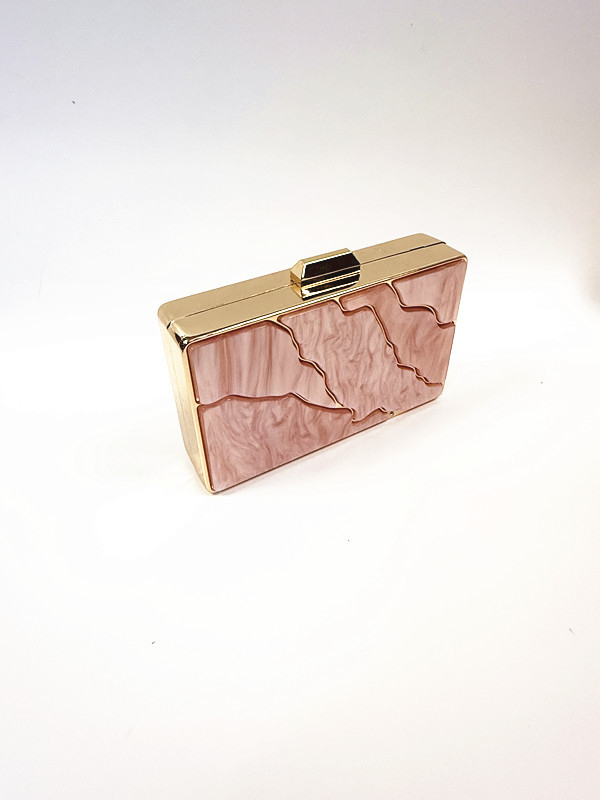 Akrilna kutija torba, novi stil ženske crossbody torbe, mala torbica, pastelne bombon boje za večernje prilike
