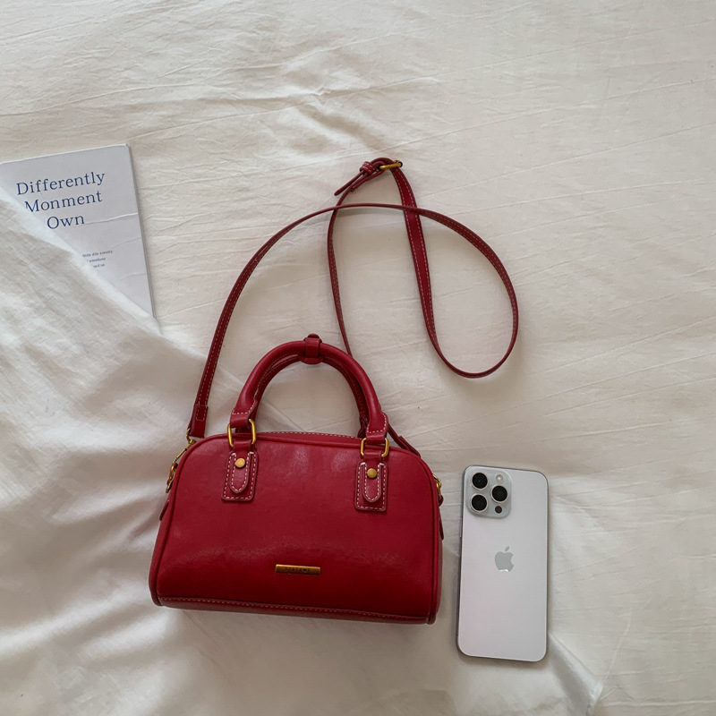 Visokokvalitetna retro ženska torbica od PU kože, mala veličina, za rame ili crossbody