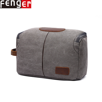 Putna kozmetička torbica od platna, velika kapaciteta, lagana, višenamjenski organizator kozmetike