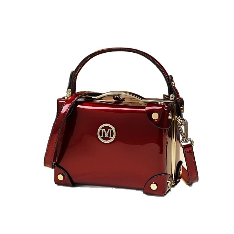 Ženska torba od prave kože, kutijast oblik, 2025 moderna mala torba za rame i crossbody