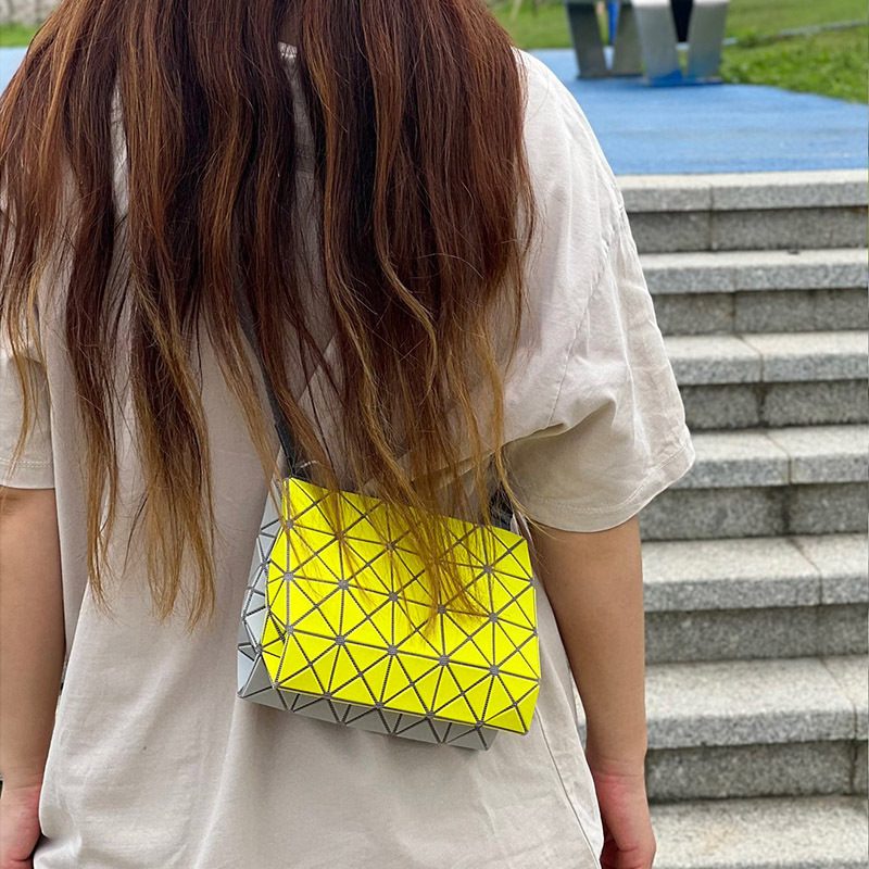 Proljeće 2024 Gemini usklađena bojom, mat završna crossbody torba – mala kvadratna kutija, ženska torba za rame