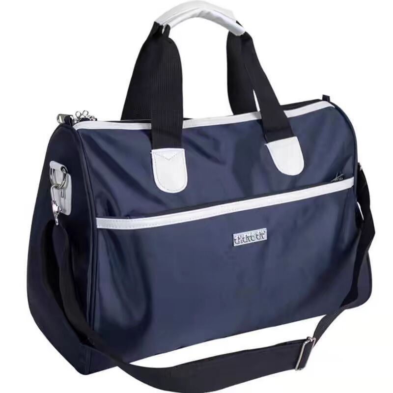 Torba za putovanje velike kapacitete, multifunkcionalna: preko ramena, crossbody i ručno nošenje; kompatibilna s teleskopskim ručkom kofera
