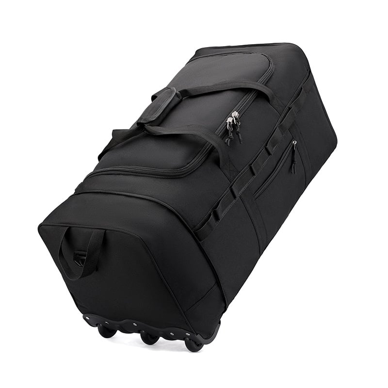 Torba za putovanje od Oxford materijala s kotačićima, unisex torba za rame/crossbody, sklopiva višenamjenska torba za prtljagu