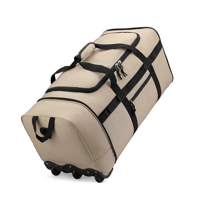 Torba za putovanje od Oxford materijala s kotačićima, unisex torba za rame/crossbody, sklopiva višenamjenska torba za prtljagu