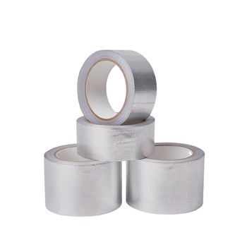 Bandă din țesătură de sticlă cu folie de aluminiu, ignifugă, rezistentă la temperaturi înalte, anti-îmbătrânire, pentru înfășurare și etanșare conducte