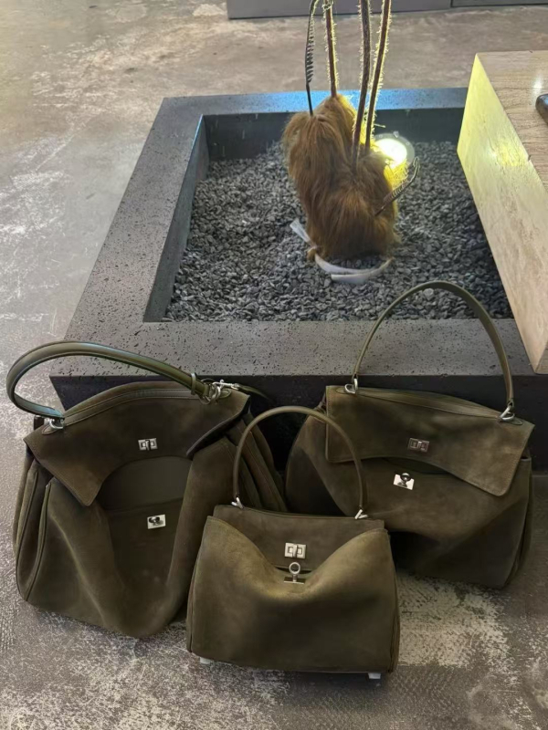 Rodeo Tote torba od prave kože s mat završnim slojem, zaključavanje, velika zapremina, ženska torba preko ramena u Kelly stilu, 25. model