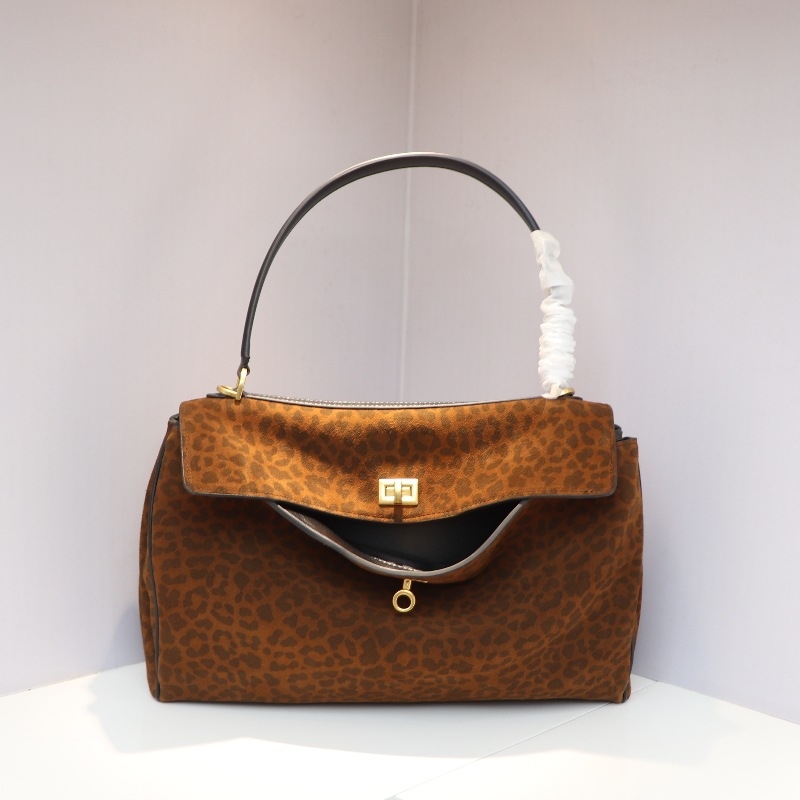 Rodeo Tote torba od prave kože s mat završnim slojem, zaključavanje, velika zapremina, ženska torba preko ramena u Kelly stilu, 25. model