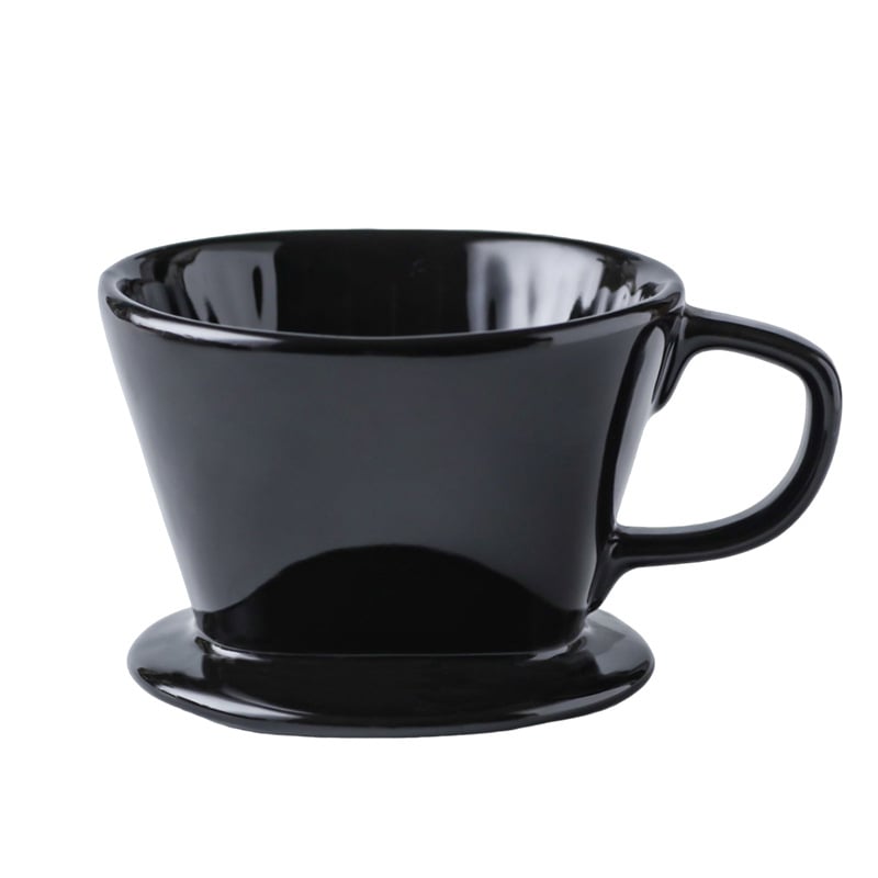 Filtru ceramic pentru cafea pour-over, filtru conic pentru filtrare, accesoriu pentru prepararea cafelei