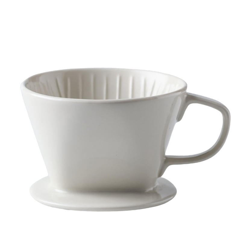 Filtru ceramic pentru cafea pour-over, filtru conic pentru filtrare, accesoriu pentru prepararea cafelei