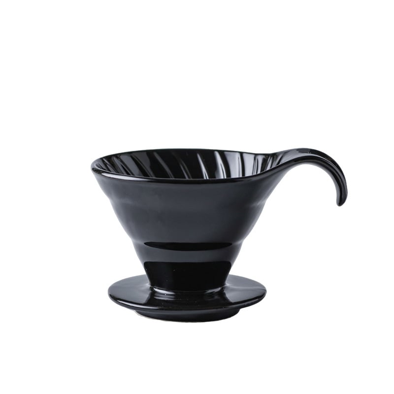 Filtru ceramic pentru cafea pour-over, filtru conic pentru filtrare, accesoriu pentru prepararea cafelei