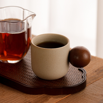 Ceașcă espresso în stil japonez din lut, bol ceramic lucrat manual, ceașcă de cafea din ceramică pentru uz casnic
