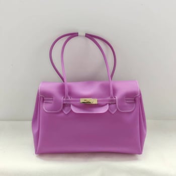 Jellybirkin Jelly torba sa zatvaračem i prešivima, velika kapaciteta, PVC torba za ramena