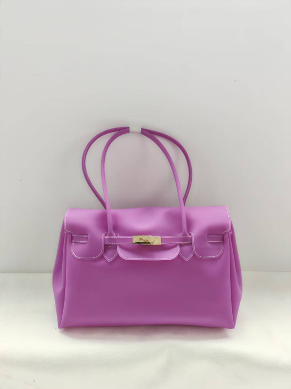 Jellybirkin Jelly torba sa zatvaračem i prešivima, velika kapaciteta, PVC torba za ramena