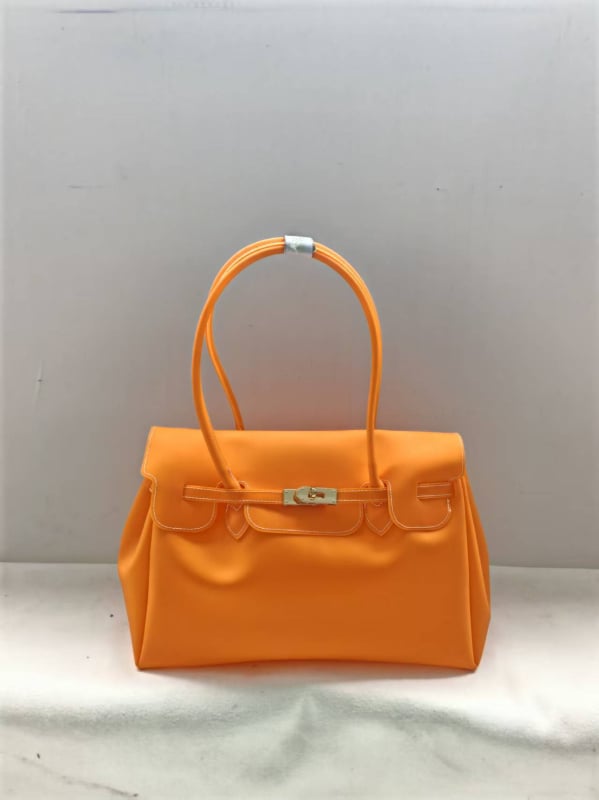 Jellybirkin Jelly torba sa zatvaračem i prešivima, velika kapaciteta, PVC torba za ramena