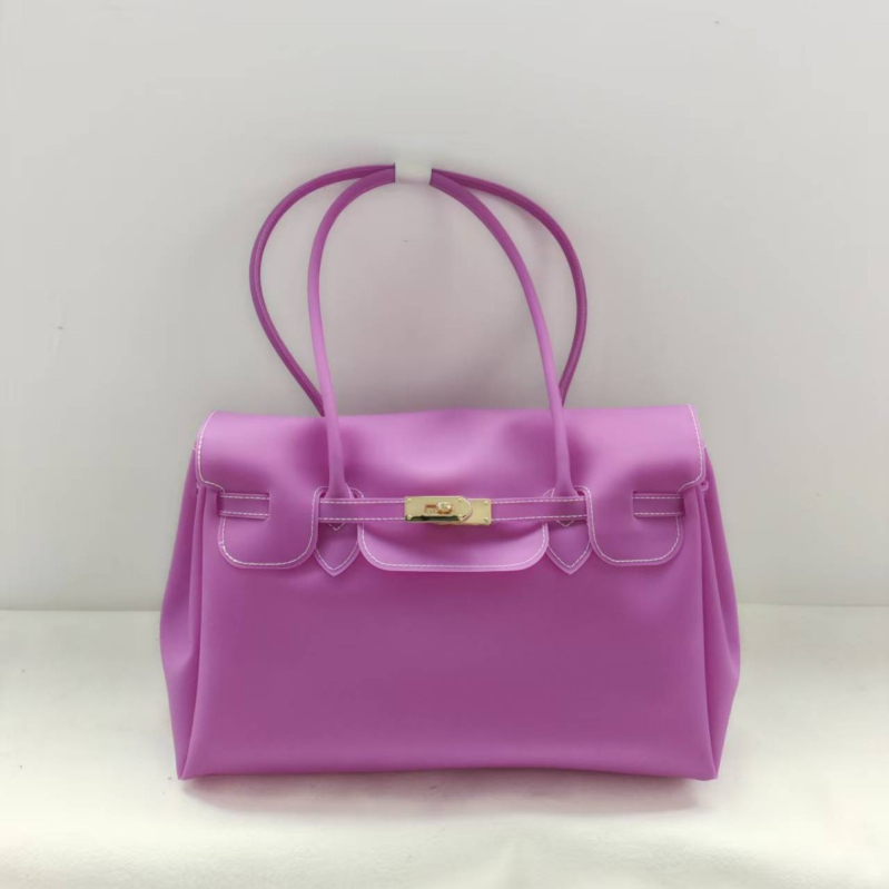 Jellybirkin Jelly torba sa zatvaračem i prešivima, velika kapaciteta, PVC torba za ramena