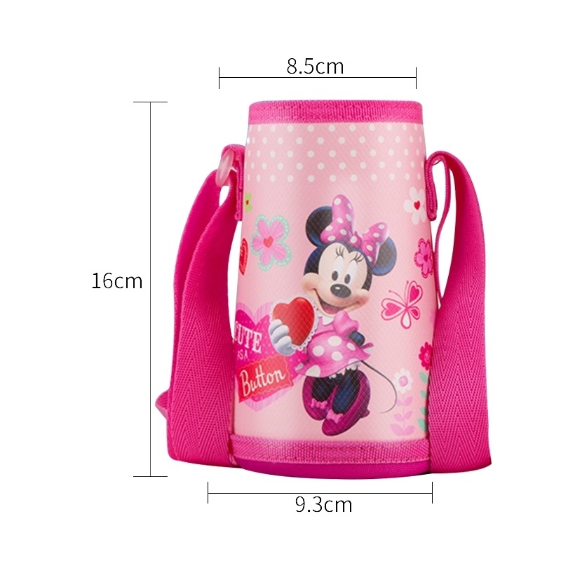 Husă izolatoare pentru paharul copiilor cu design desen animat, protecție pentru sticla de apă, geantă crossbody, curea pentru sticlă și șnur de purtare, disponibilă în mai multe stiluri.