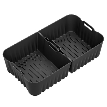 COSORI 10L tavă de copt din silicon pentru air fryer – pătrată, antiaderentă, ușor de curățat, rezistentă la rugină
