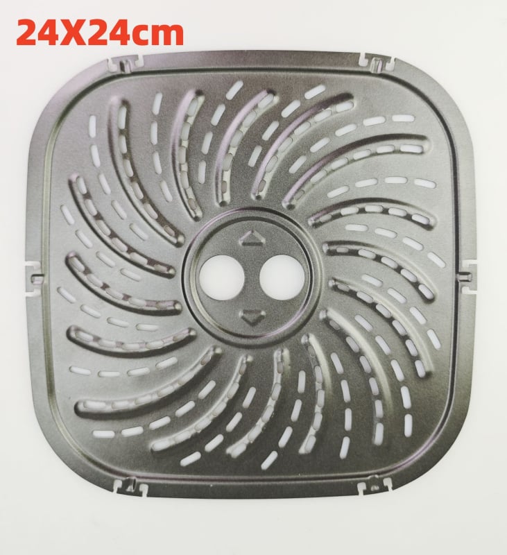 Set de accesorii din silicon pentru friteuza cu aer: tavă de prăjit 6QT și suport 8QT, compatibil cu PowerXL Vortex Pro
