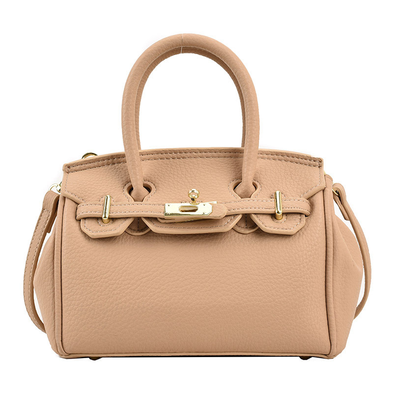 Ženska torbica od PU kože, može se nositi preko ramena ili kao crossbody, srednje veličine, platinski završetak, gradski minimalistički stil, 2025