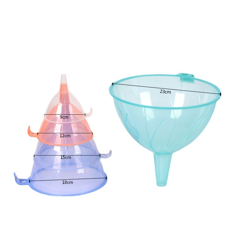 Set de pâlnii din plastic – utilizări multiple pentru lichide, ecologic, fără miros și ne-toxice