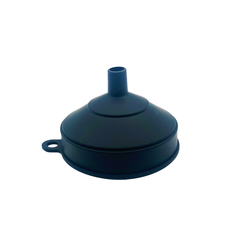 Pâlnie din silicon mare, pliabilă, diametru 11 cm, pentru uleiuri și lichide