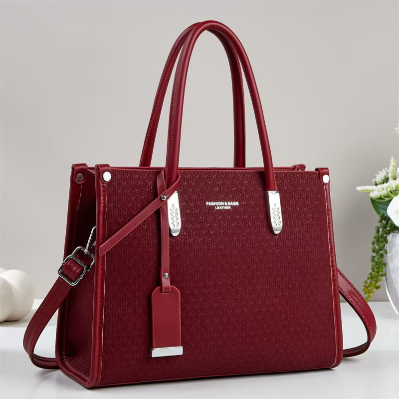 Elegantna visoko-kvalitetna retro ženska torba za rame i crossbody, 2026 novi model, jednostavna i stilska, teksturirana torba