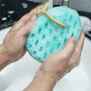 Set de baie pentru călătorie: minge de baie, floare de baie și burete moale de exfoliere pentru copii și adulți