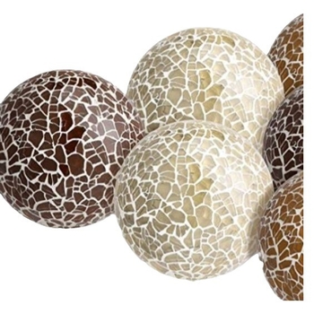 Bile decorative de Crăciun din sticlă, mozaic – ornamente în vrac