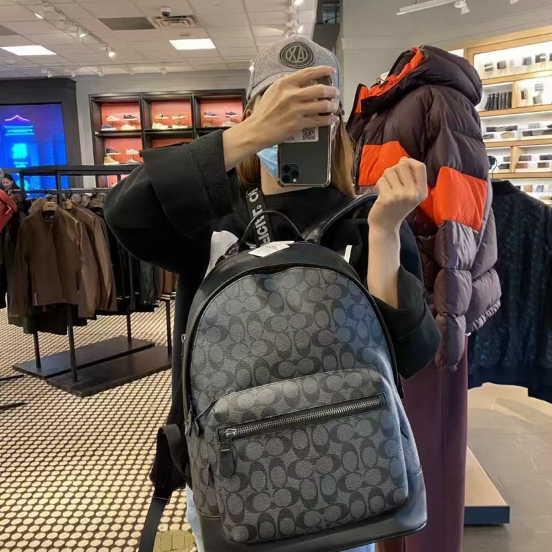 Koujia 2025 Kožni ruksak velikog kapaciteta, retro stil Europa–Amerika, za svakodnevnu upotrebu i putovanja (unisex)