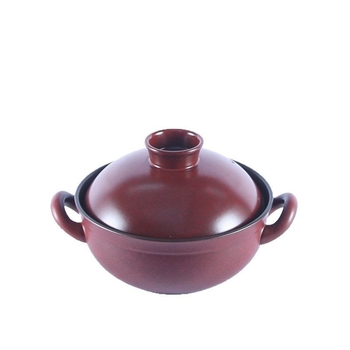 Oală ceramică pentru gătit orez în oală de lut, antiaderentă, compatibilă cu aragazul, rezistentă la temperaturi înalte, protecție împotriva arderii uscate
