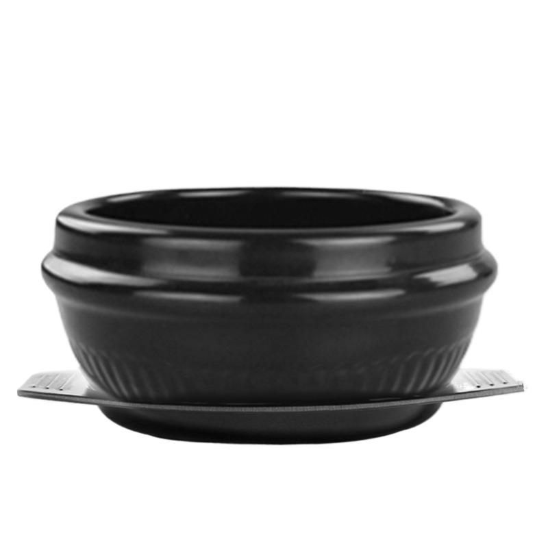 Vas Bibimbap din piatră, mic vas pentru o porție — orez și supă