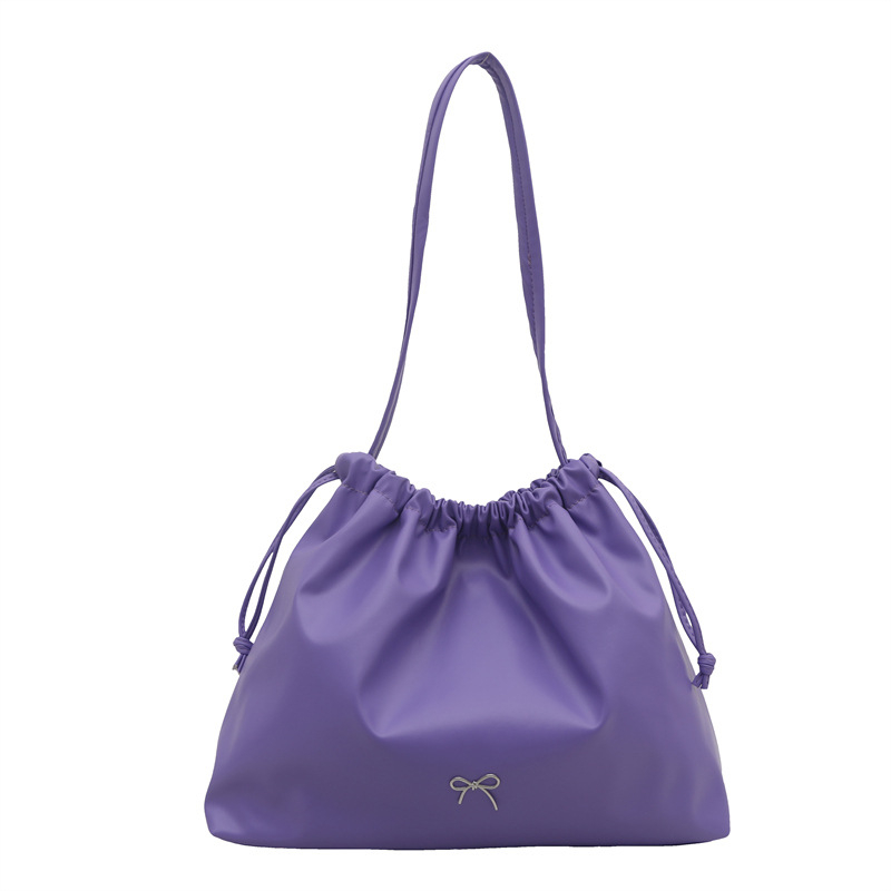 2026 novi model ženske torbe sa šnimi, velika kapaciteta, jednofarbna, za ramena ili crossbody, leptirov oblik dizajna