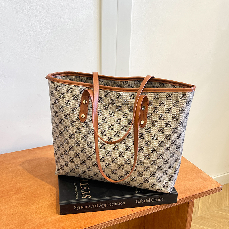 Ženska torba za kupovinu velike kapacitete, s naramenicom, elegantna tote torba