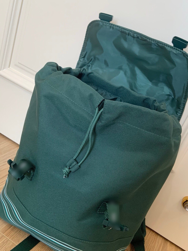 Ljetno izdanje unisex casual ruksaka u japanskom stilu, školska torba, 20–35 L, za 16-inčni laptop, platno + PU, podšiven poliester, zakrivljene naramenice, marka 002